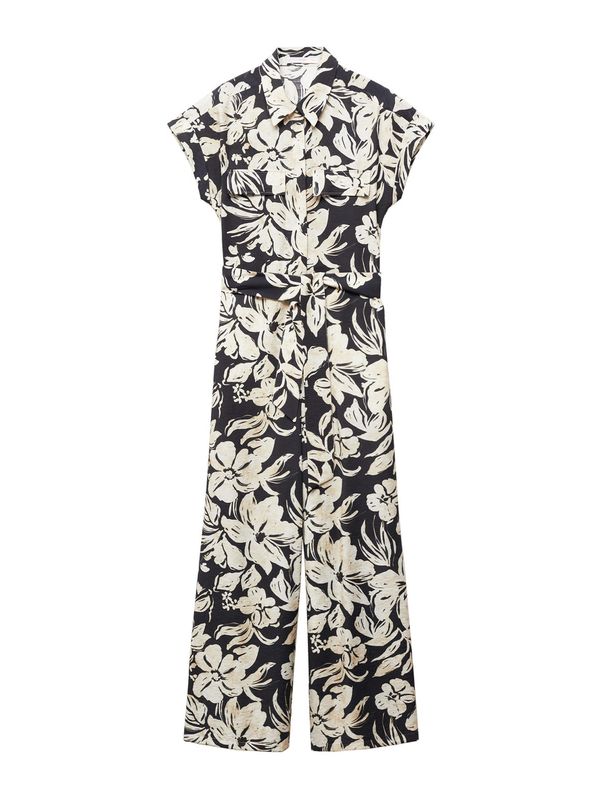 MANGO MANGO Гащеризон 'Ecuador'  бежово / черно / бяло