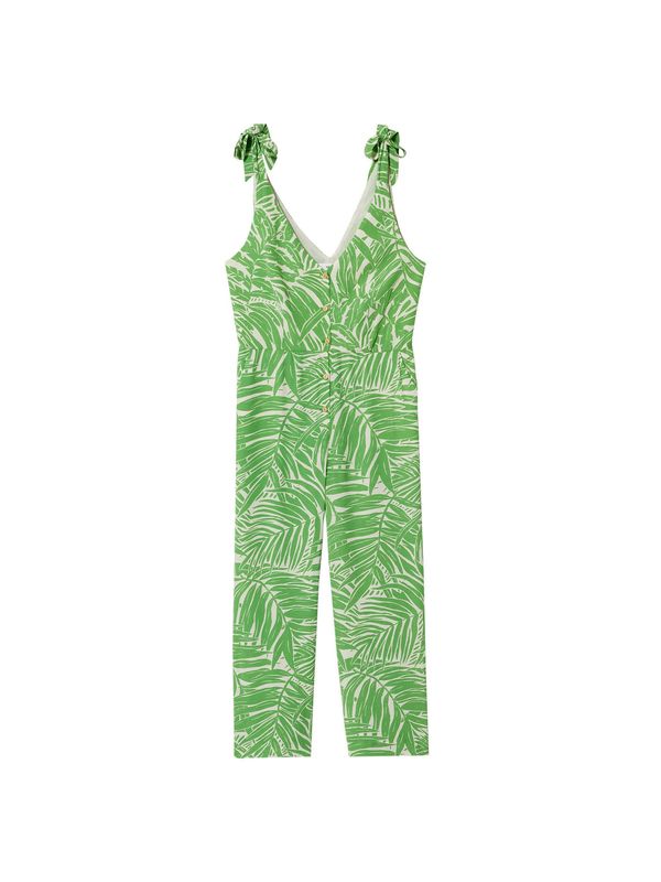 MANGO MANGO Гащеризон 'Emma'  светлобежово / зелено / светлозелено