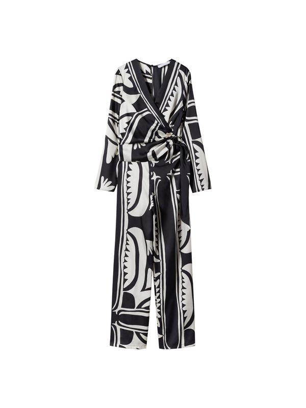 MANGO MANGO Гащеризон 'Lena'  черно / бяло