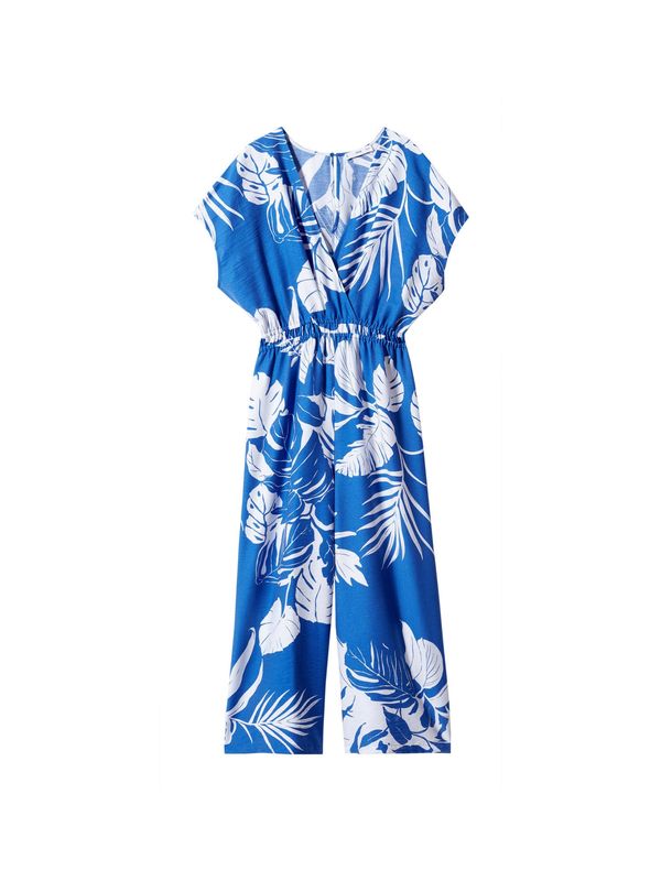 MANGO MANGO Гащеризон 'Twist'  синьо / бяло