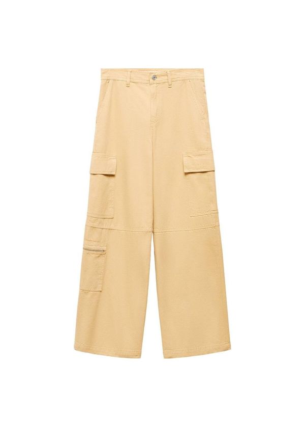 MANGO MANGO Карго панталон 'Danna'  капучино