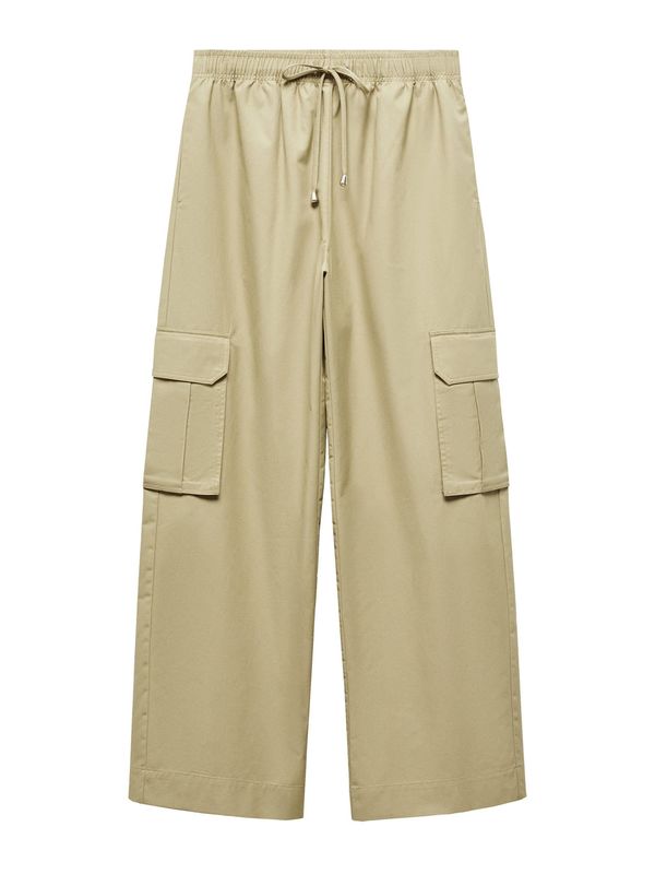 MANGO MANGO Карго панталон 'Tortello'  бежово