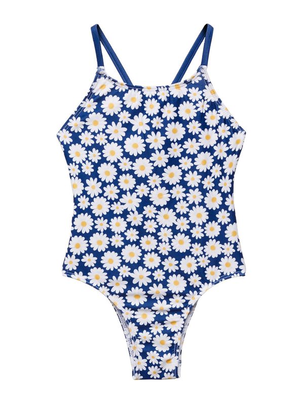 MANGO KIDS MANGO KIDS Бански костюм 'MARGAB'  нейви синьо / жълто / бяло