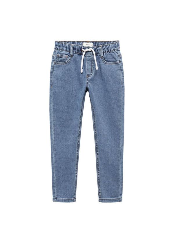 MANGO KIDS MANGO KIDS Дънки 'Comfy'  син деним / бяло