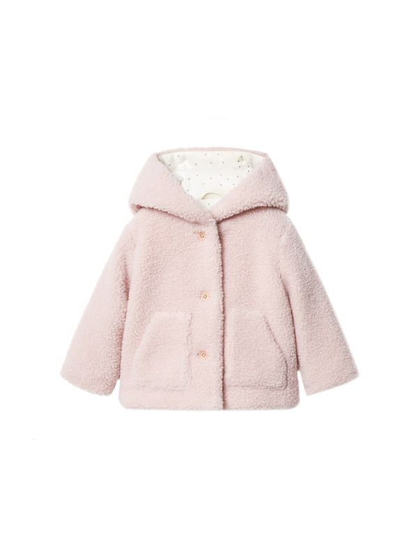 MANGO KIDS MANGO KIDS Палто 'Dolly'  бледорозово