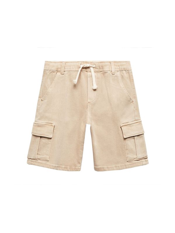 MANGO KIDS MANGO KIDS Панталон 'BERMUDA'  бежово / светлобежово