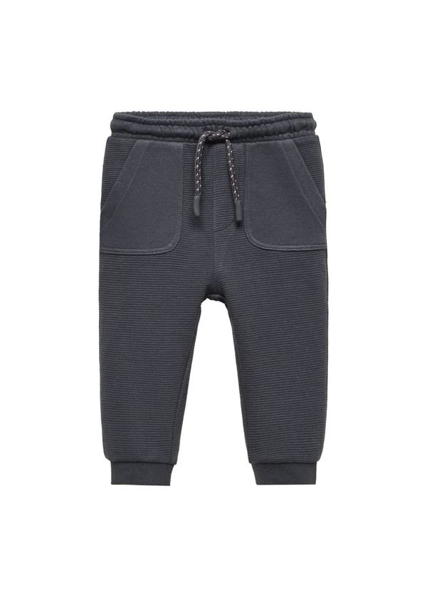 MANGO KIDS MANGO KIDS Панталон 'Denver'  антрацитно черно