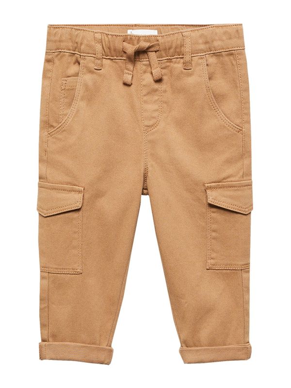 MANGO KIDS MANGO KIDS Панталон 'Flores'  пуебло оранжево-кафяво