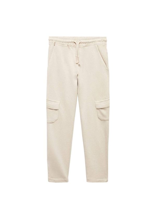 MANGO KIDS MANGO KIDS Панталон 'Miguel'  цвят "пясък"