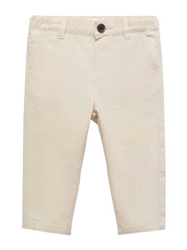 MANGO KIDS MANGO KIDS Панталон 'NICOB'  светлобежово