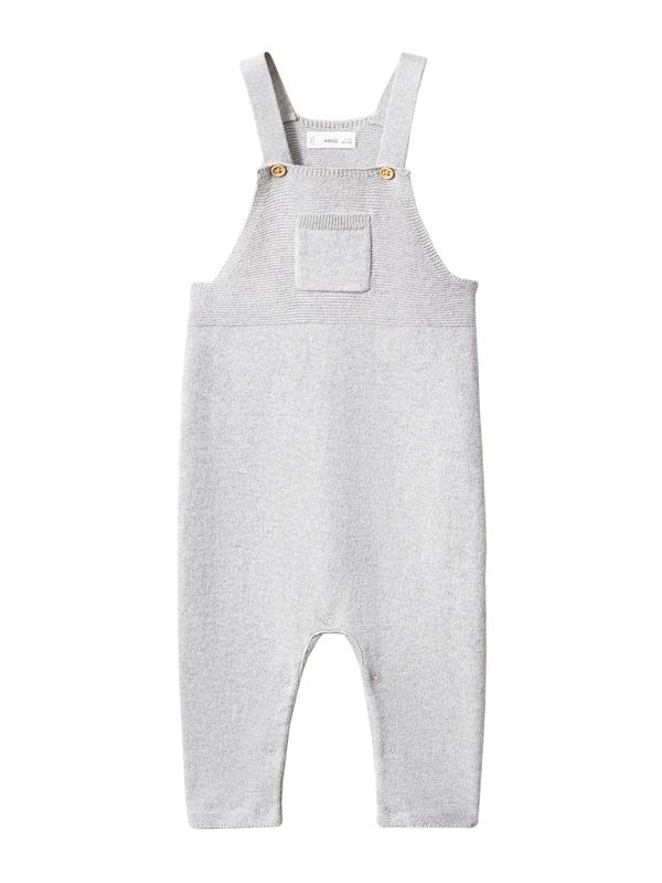 MANGO KIDS MANGO KIDS Панталон с презрамки 'BREST6'  сиво