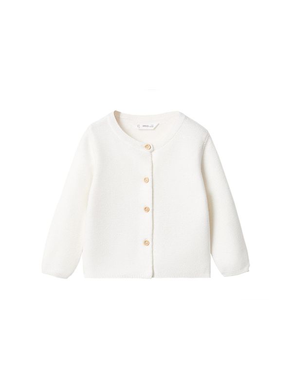 MANGO KIDS MANGO KIDS Плетена жилетка 'BOBA6'  мръсно бяло