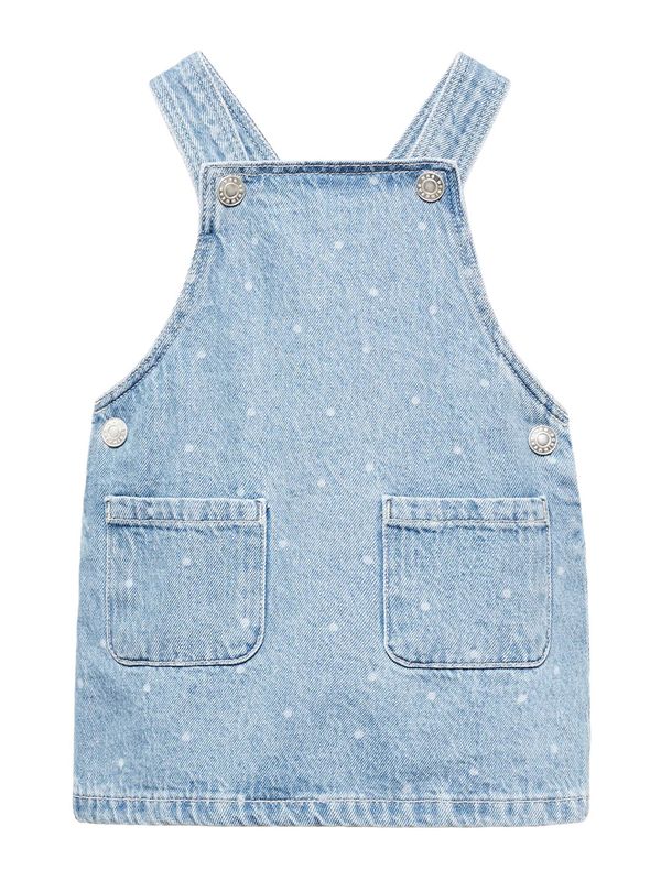 MANGO KIDS MANGO KIDS Пола 'Cottagep'  син деним / бяло