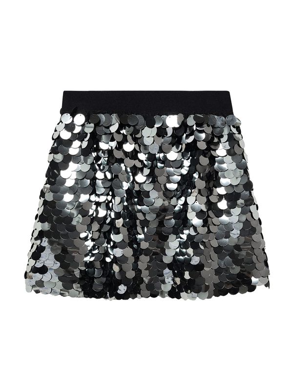 MANGO KIDS MANGO KIDS Пола 'Disco'  черно / сребърно