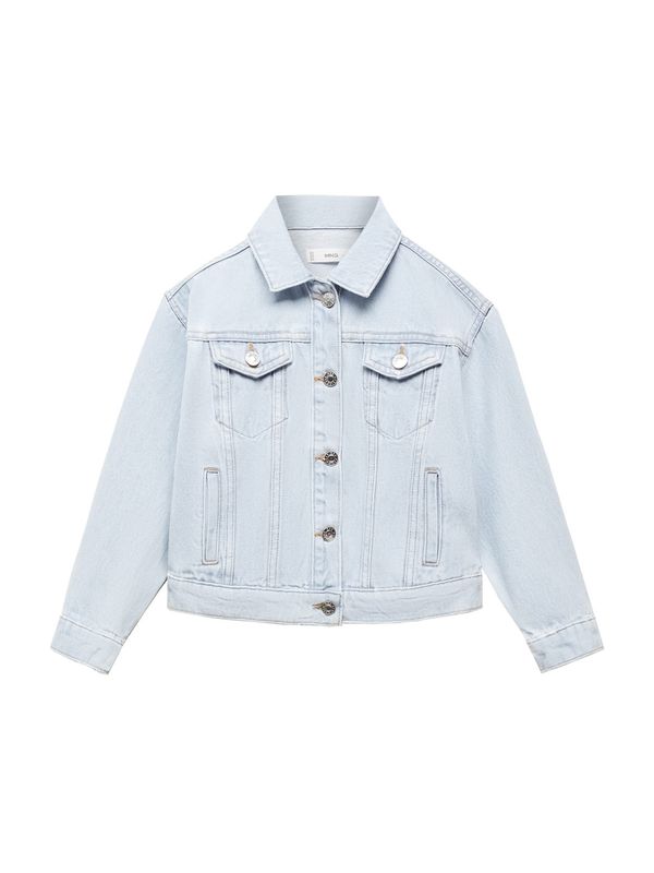 MANGO KIDS MANGO KIDS Преходно яке 'Alice'  светлосиньо