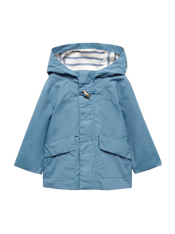 MANGO KIDS MANGO KIDS Преходно яке 'Andy'  опушено синьо