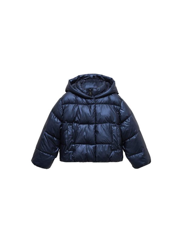 MANGO KIDS MANGO KIDS Преходно яке 'Kate'  нейви синьо