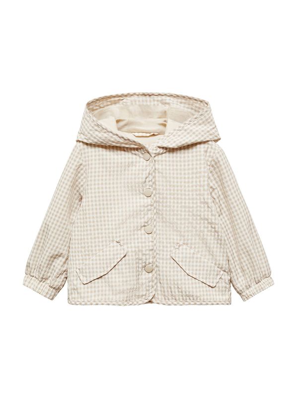 MANGO KIDS MANGO KIDS Преходно яке  светлобежово / тъмнобежово