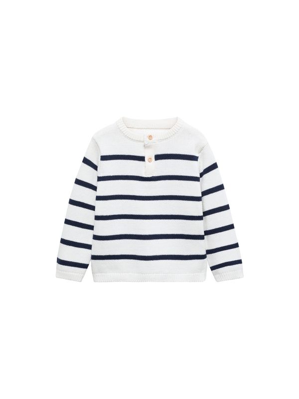 MANGO KIDS MANGO KIDS Пуловер 'APOLO'  екрю / морскосиньо