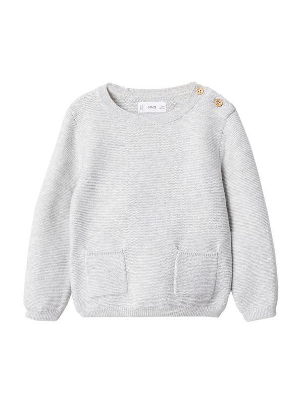 MANGO KIDS MANGO KIDS Пуловер 'LINK'  сиво