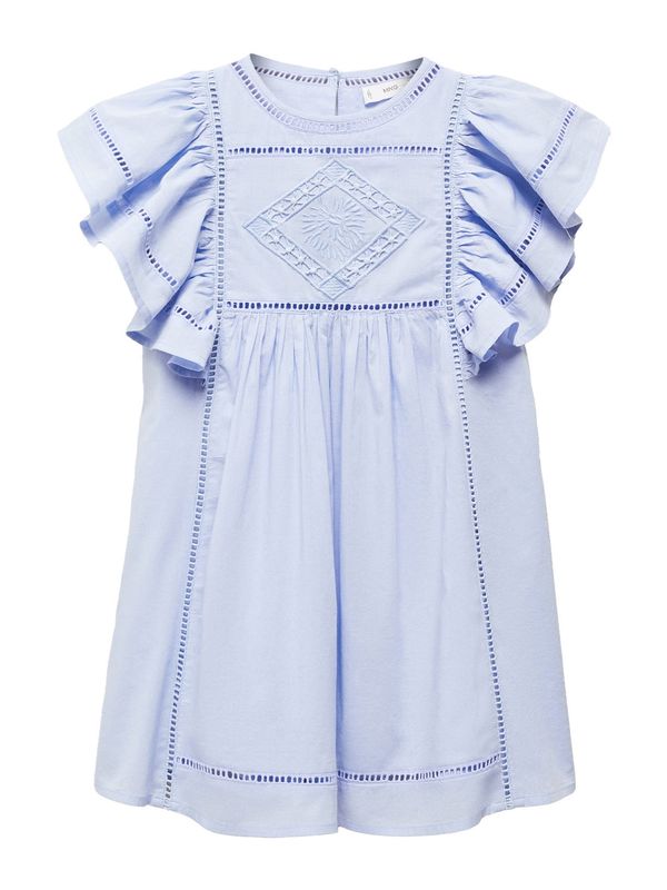 MANGO KIDS MANGO KIDS Рокля 'Chiquig'  гълъбово синьо