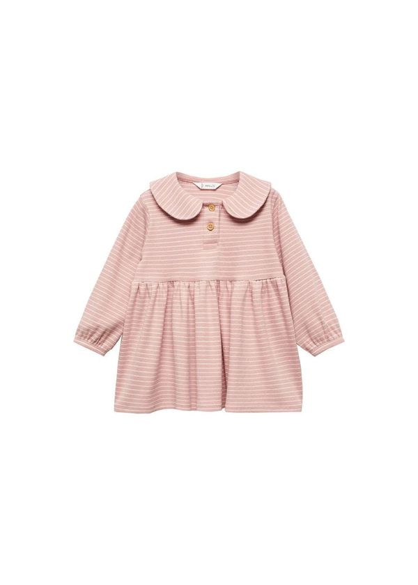 MANGO KIDS MANGO KIDS Рокля 'Ribis'  пепел от рози / яйчена черупка