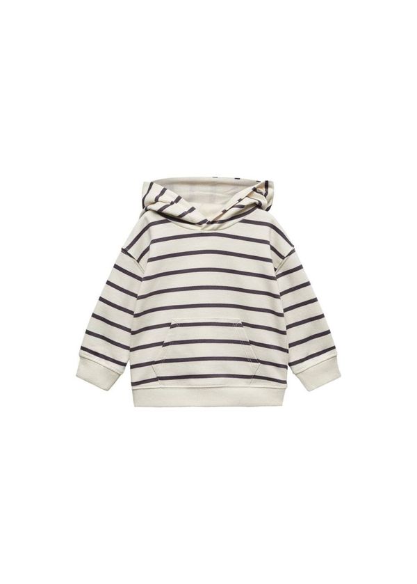 MANGO KIDS MANGO KIDS Суичър 'Rayas'  сиво / антрацитно черно