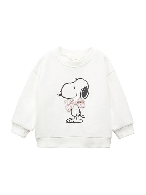 MANGO KIDS MANGO KIDS Суичър 'Sbow'  питая / черно / бял меланж