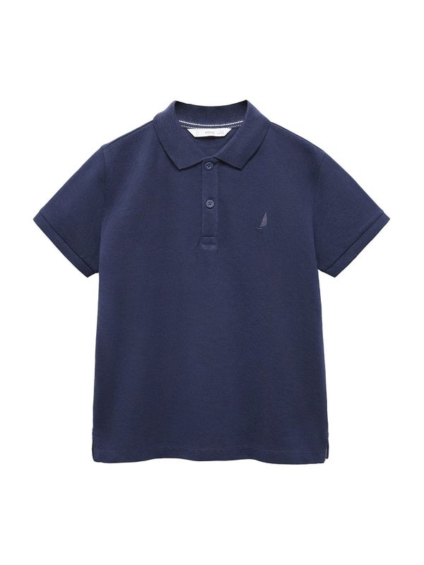 MANGO KIDS MANGO KIDS Тениска 'JAVIER6'  нейви синьо