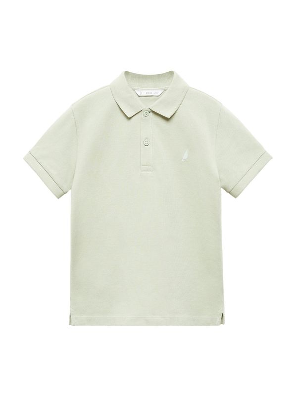 MANGO KIDS MANGO KIDS Тениска 'JAVIER6'  пастелно зелено