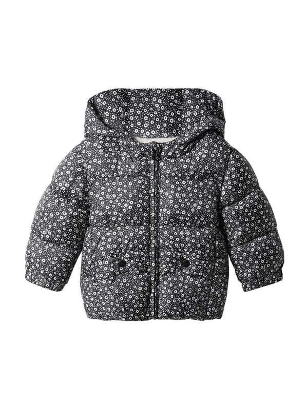 MANGO KIDS MANGO KIDS Зимно яке 'JUNE5'  черно / бяло