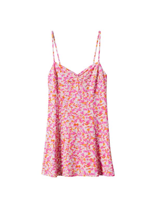 MANGO MANGO Лятна рокля 'SEA'  пастелнолилаво / оранжево / питая / бяло