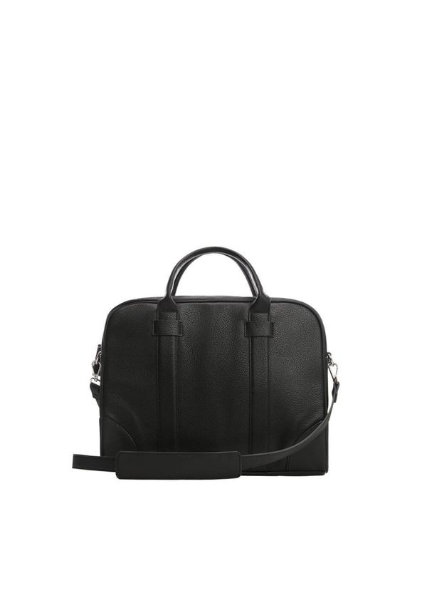 MANGO MAN MANGO MAN Чанта за документи 'Brasilia'  черно