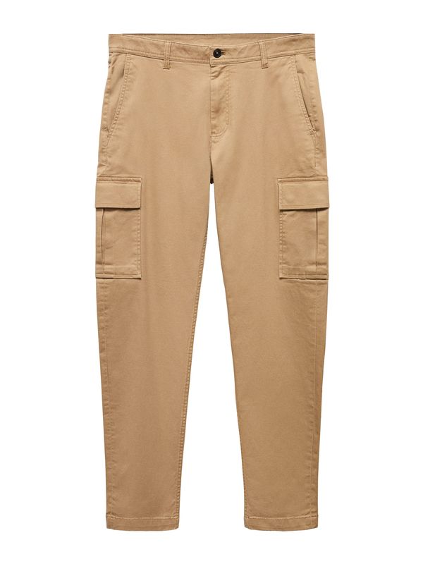 MANGO MAN MANGO MAN Карго панталон 'Zeus'  светлобежово