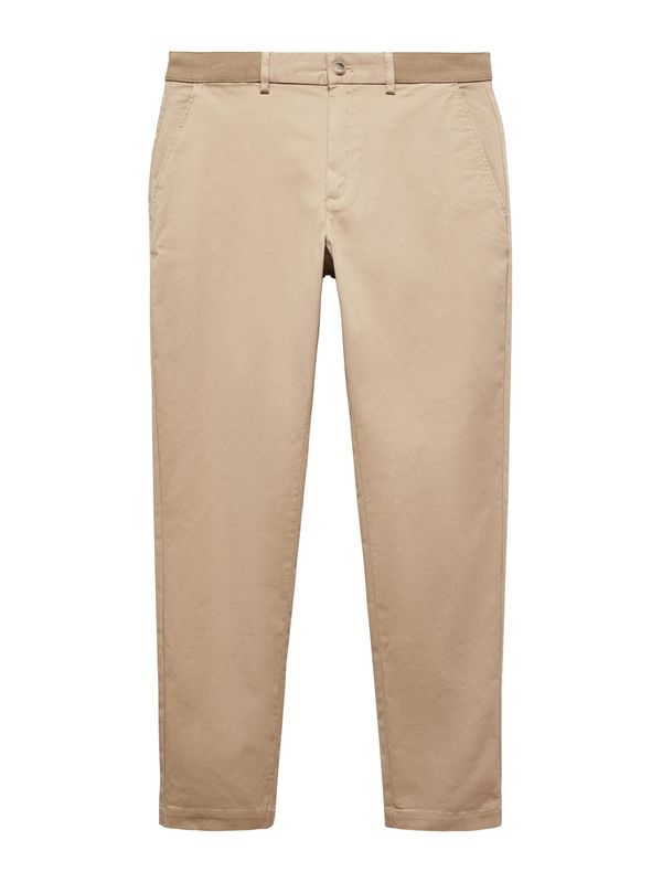 MANGO MAN MANGO MAN Панталон 'Prato'  цвят "пясък"