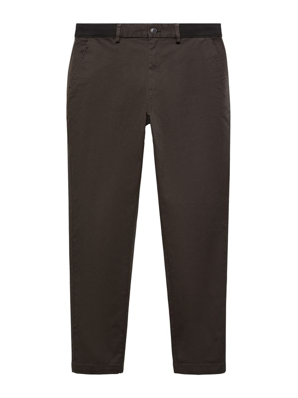 MANGO MAN MANGO MAN Панталон 'Prato'  тъмнокафяво