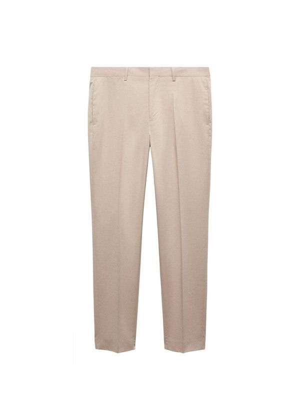 MANGO MAN MANGO MAN Панталон с ръб 'Paris'  светлобежово