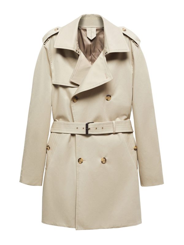 MANGO MAN MANGO MAN Преходно палто  светлобежово