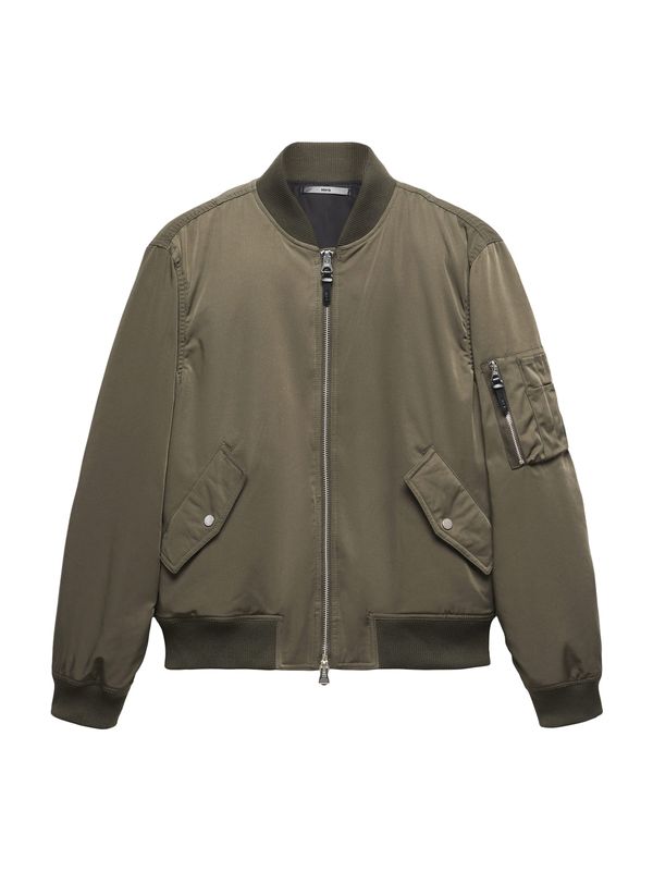 MANGO MAN MANGO MAN Преходно яке 'York'  маслина