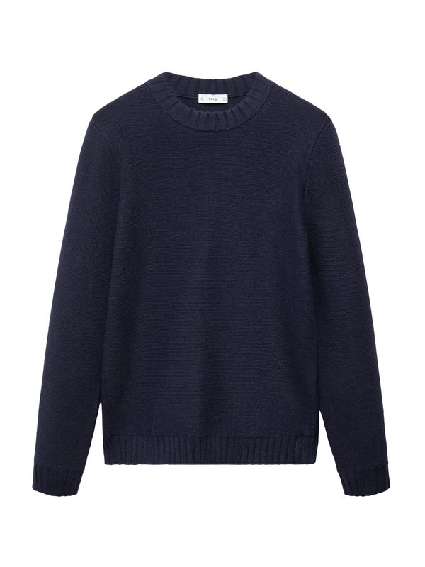 MANGO MAN MANGO MAN Пуловер 'Loto'  нейви синьо