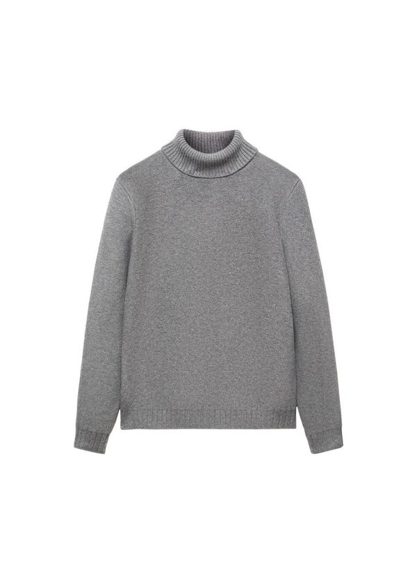 MANGO MAN MANGO MAN Пуловер 'Lotot'  тъмносиво