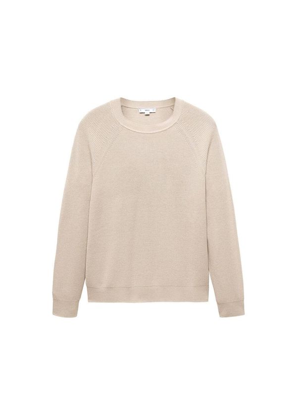 MANGO MAN MANGO MAN Пуловер  светлосиво