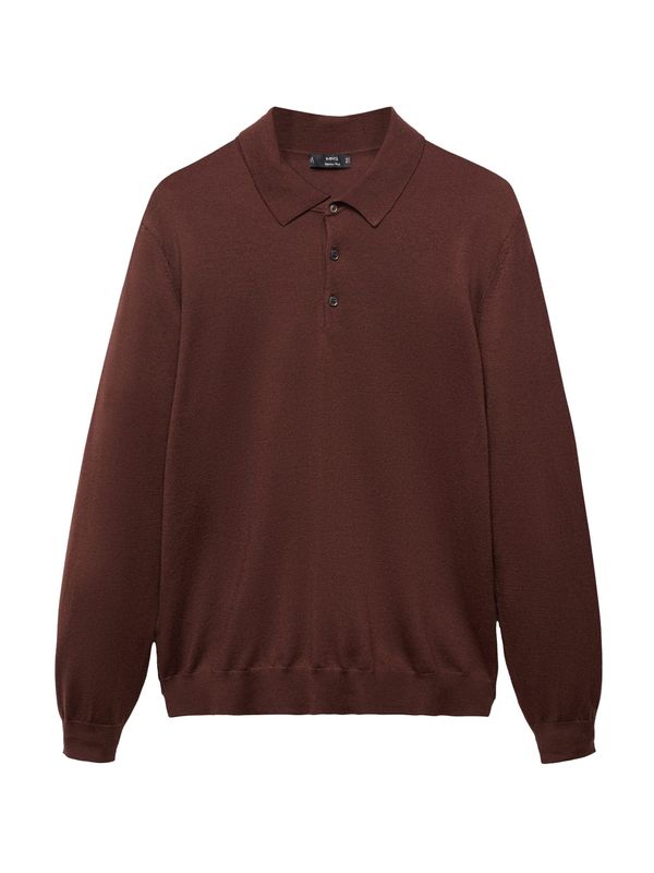 MANGO MAN MANGO MAN Пуловер 'WILLYS'  ръждиво кафяво