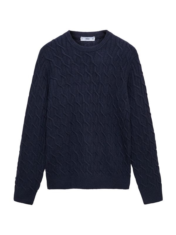 MANGO MAN MANGO MAN Пуловер 'Ybarre'  нейви синьо