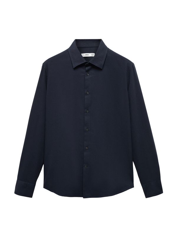 MANGO MAN MANGO MAN Риза 'Arthur'  нейви синьо