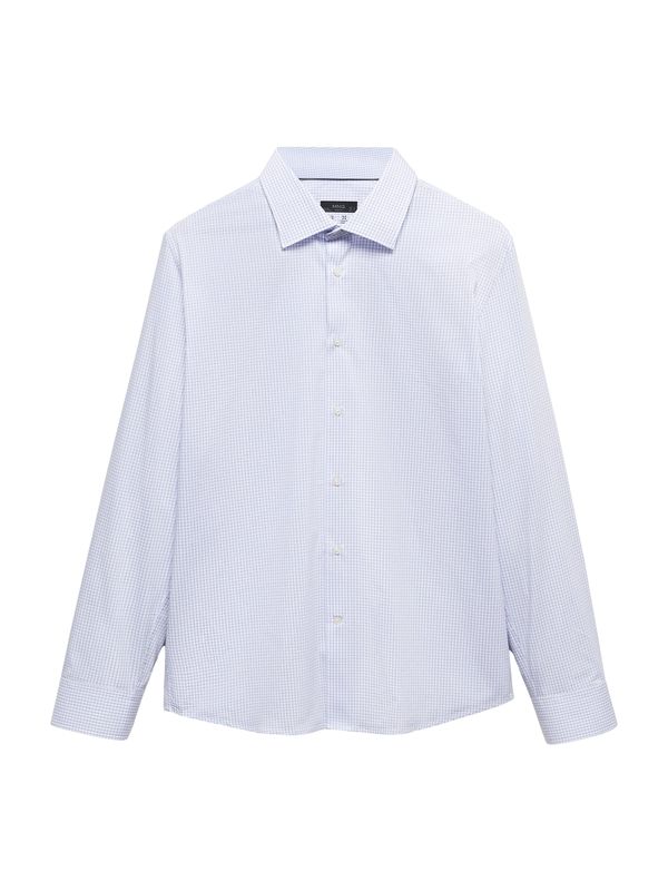 MANGO MAN MANGO MAN Риза 'CORSA'  светлосиньо / мръсно бяло