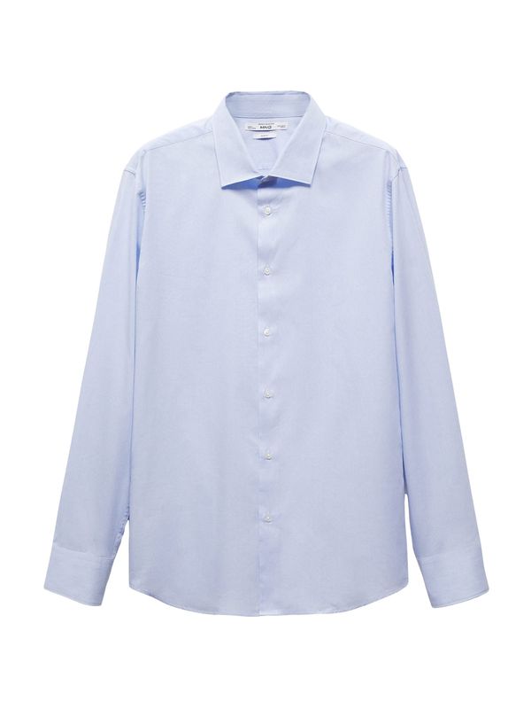 MANGO MAN MANGO MAN Риза 'EMERITOL'  светлосиньо