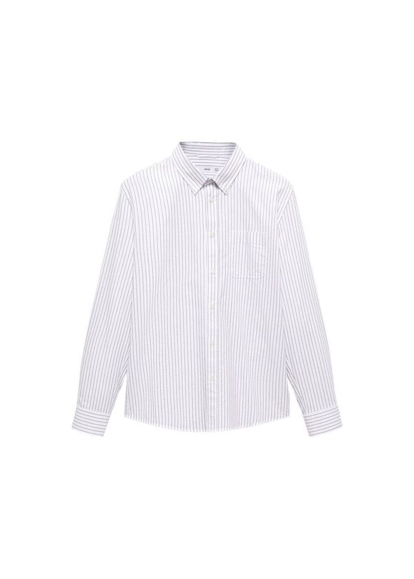 MANGO MAN MANGO MAN Риза 'Kodak'  черно / бяло