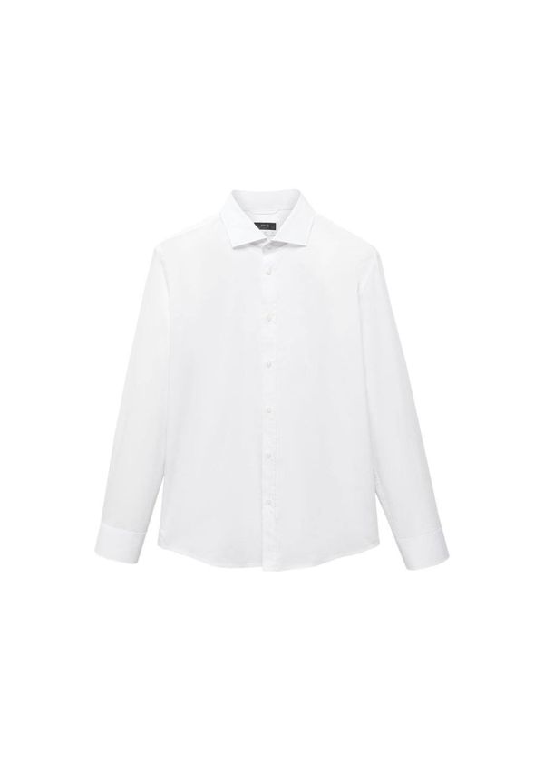 MANGO MAN MANGO MAN Риза 'palmar'  бяло