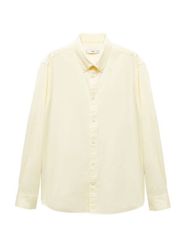 MANGO MAN MANGO MAN Риза 'Pego'  светложълто